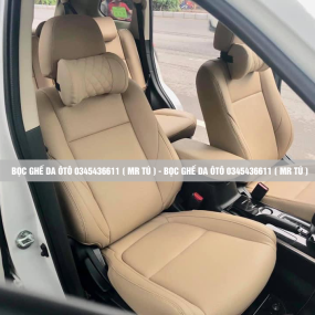 Bọc Ghế Da Mitsubishi Oulander