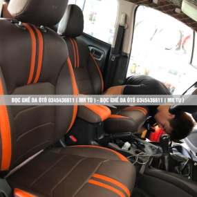 Bọc Ghế Da Mitsubishi Triton