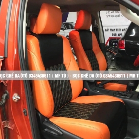 Bọc Ghế Da Toyota Hilux