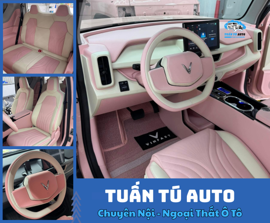 TUẤN TÚ AUTO Bọc Ghế Da Ô Tô - Đổi Màu Nội Thất