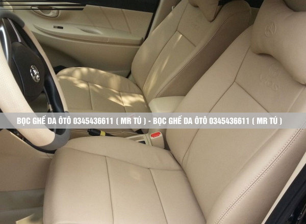 bọc ghế da ô tô vios