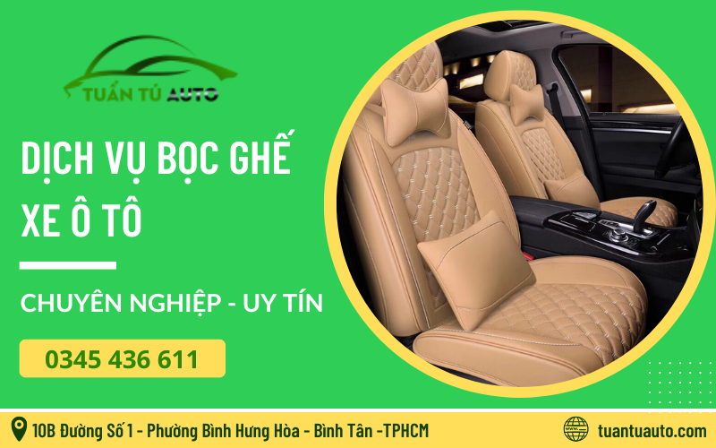 bọc ghế xe ô tô