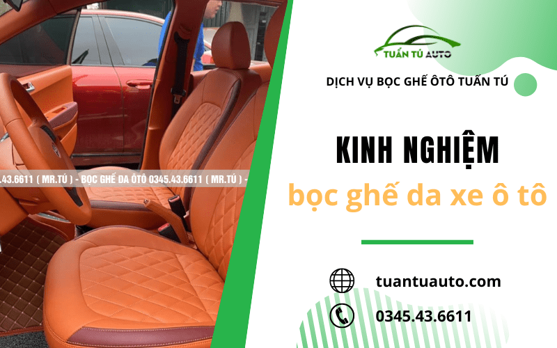 bọc ghế xe ô tô